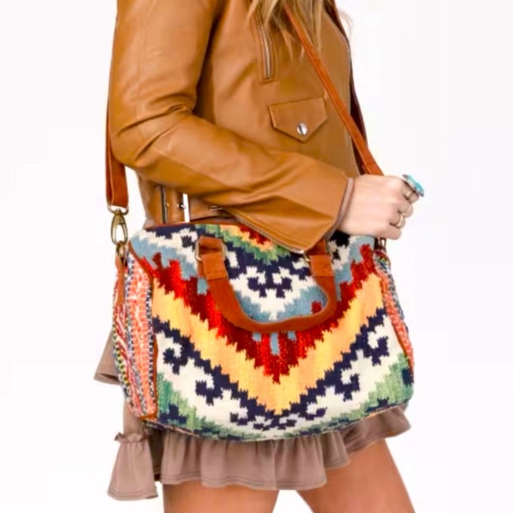 Three Birds Nest Boho Ruggine Fall Bag